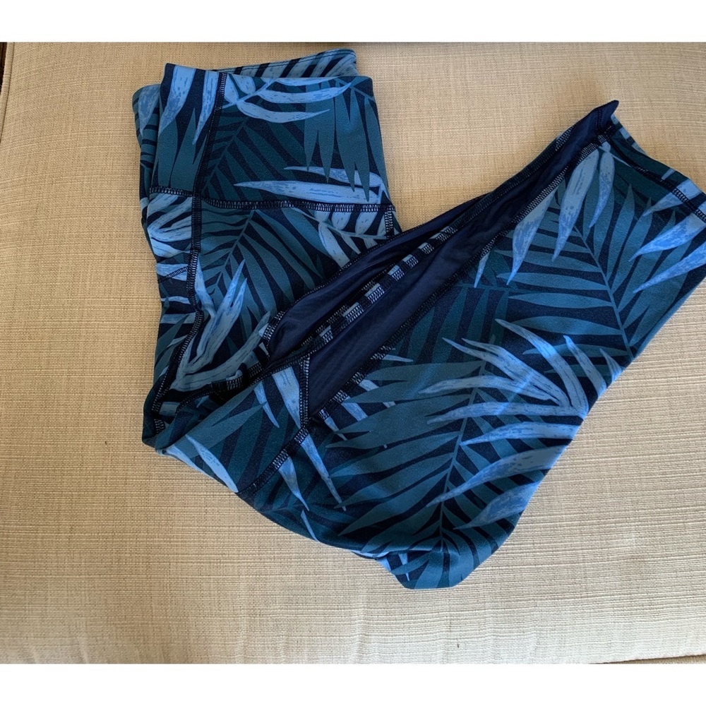 Palm Print Activewear Leggings